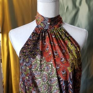 Colorful Joseph Ribkoff halter